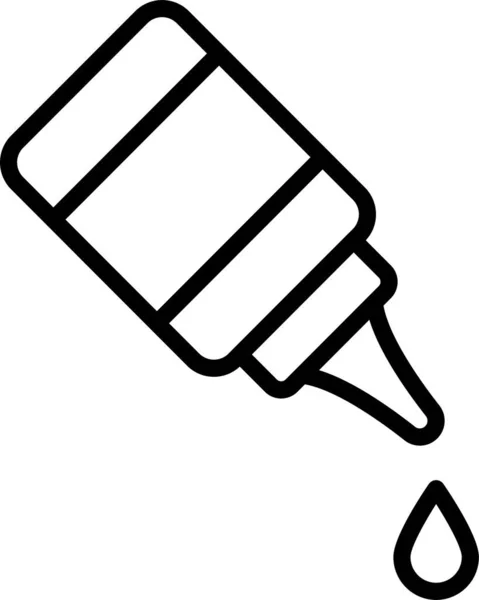 Ikona Lékařských Nástrojů Stylu Osnovy — Stockový vektor