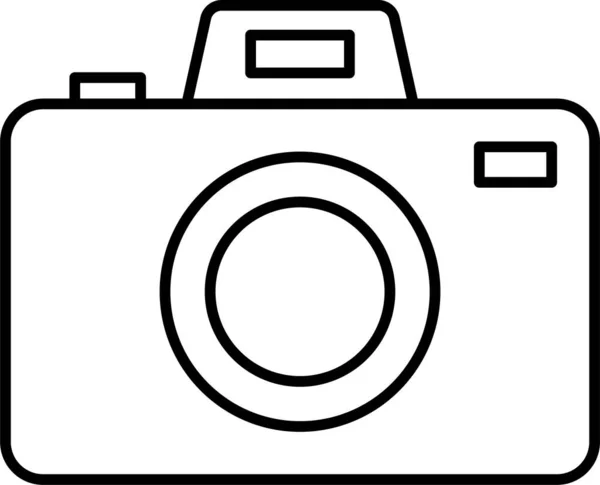 Camera Foto Fotografie Icoon — Stockvector