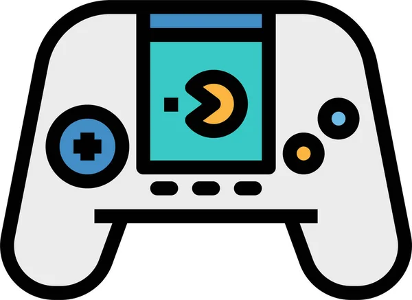 Icono Del Juego Controlador Consola — Vector de stock