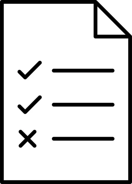 Ikona Souboru Dokumentu — Stockový vektor