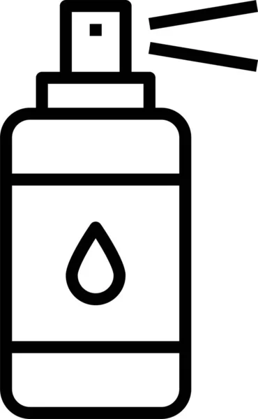 Botella Spray Puede Icono — Archivo Imágenes Vectoriales