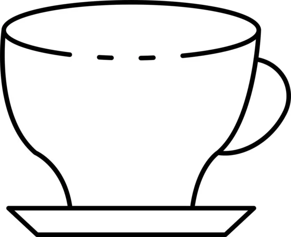 Кружка Чая Значок — стоковый вектор