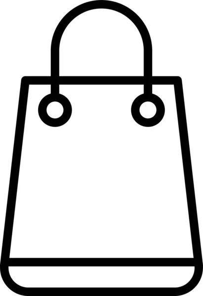 Tasche Supermarkt Shopper Symbol — Stockvektor