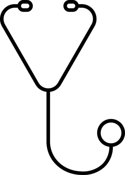 Stetoskop Läkare Medicinsk Ikon — Stock vektor