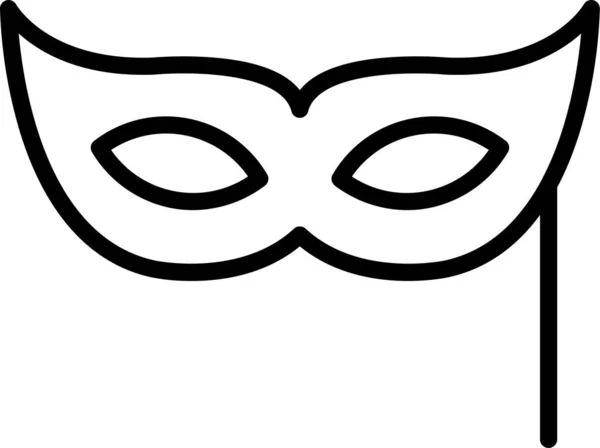 Pictogram Oogmasker — Stockvector