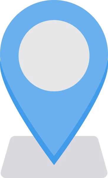 Mapa Pin Marker Icono — Archivo Imágenes Vectoriales