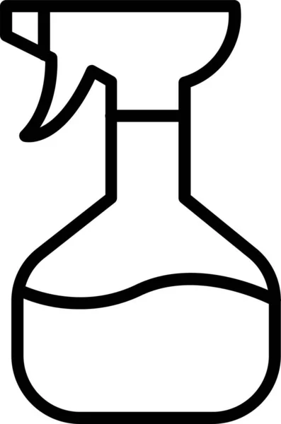 Spray Bottiglia Icona Dei Capelli — Vettoriale Stock