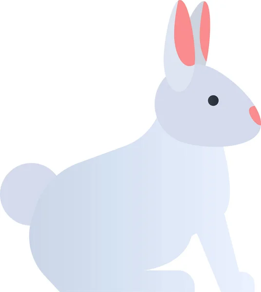 Bahar Kategorisinde Bahar Tavşan Ikonu — Stok Vektör
