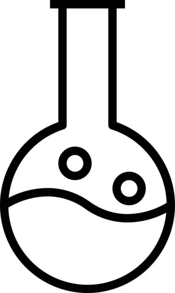 Test Tube Laboratory Icon — Stock Vector