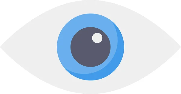 Icono Óptico Visión Ocular — Vector de stock