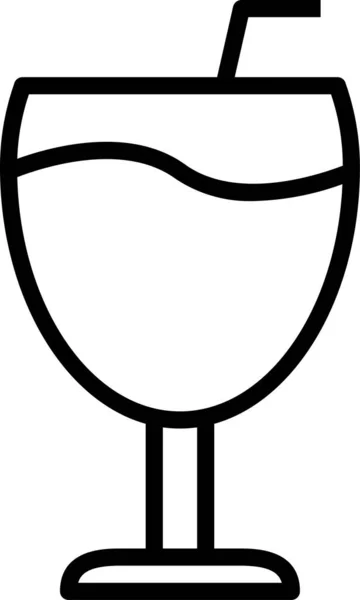 Икона Свежих Напитков — стоковый вектор