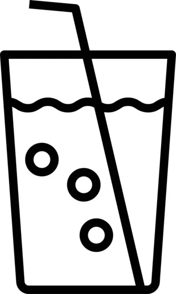 ไอคอนหลอดแก าผลไม ในสไตล บรรท — ภาพเวกเตอร์สต็อก