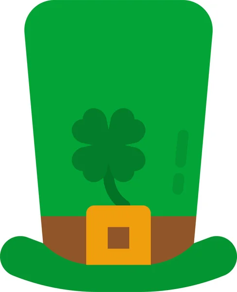 Hat Saint Patricks Icon — Stock Vector