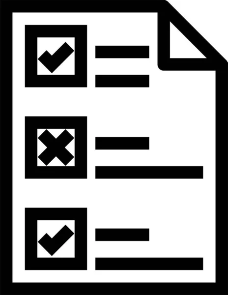 Akte Dokument Papier Symbol — Stockvektor