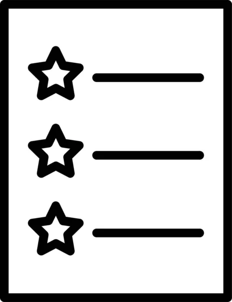 Papierblatt Dateisymbol Umrissstil — Stockvektor