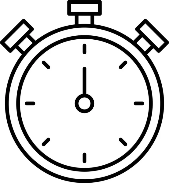 Alarm Clock Timer Icon — Stock Vector