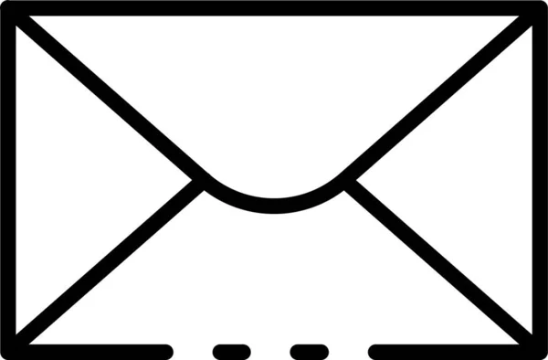 Значок Почтового Конверта Сообщения — стоковый вектор