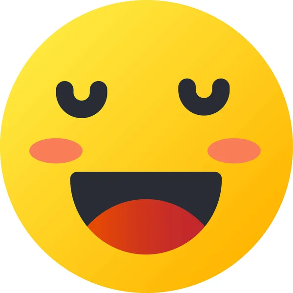 アバター Emojidex 絵文字デックス フラットスタイルのアイコン — ストックベクタ