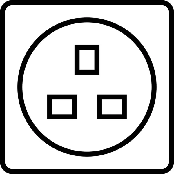 插座插件连接图标 — 图库矢量图片