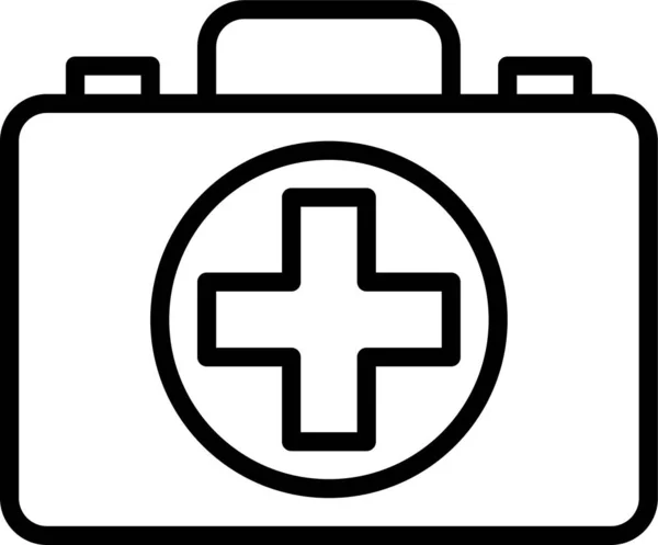 Hospital Médico Icono Médico — Vector de stock