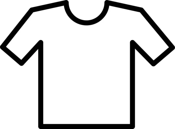 Camisa Ropa Icono Ropa — Archivo Imágenes Vectoriales