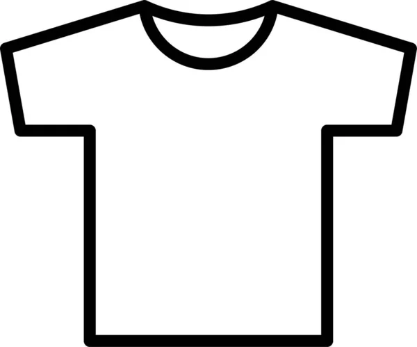 Camisa Ropa Moda Icono — Vector de stock