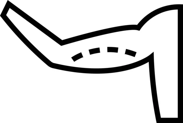 Ikona Částí Ramene — Stockový vektor