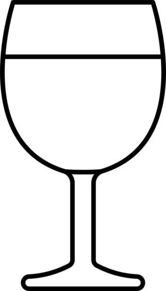 Ikona Alkoholu Winnego — Wektor stockowy