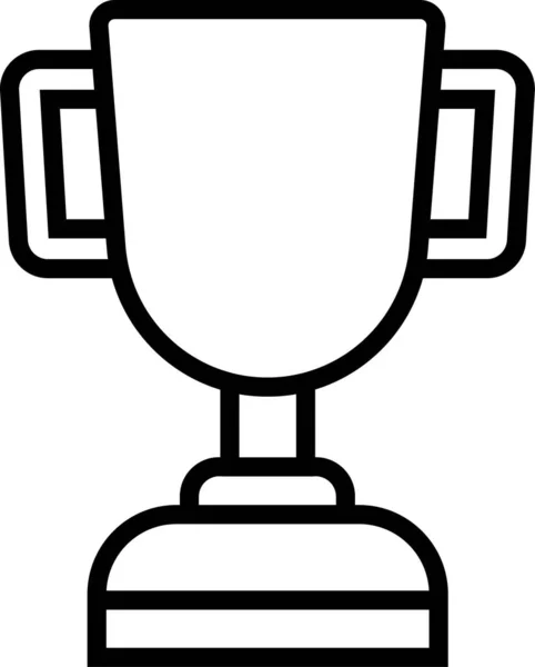 Значок Победителя Трофея — стоковый вектор