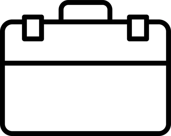 Portfölj Väska Handväska Ikon — Stock vektor