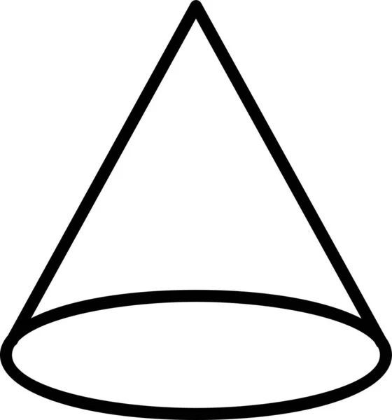 轮廓型的几何图形图标 — 图库矢量图片