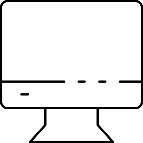 Иконка Экрана Монитора — стоковый вектор