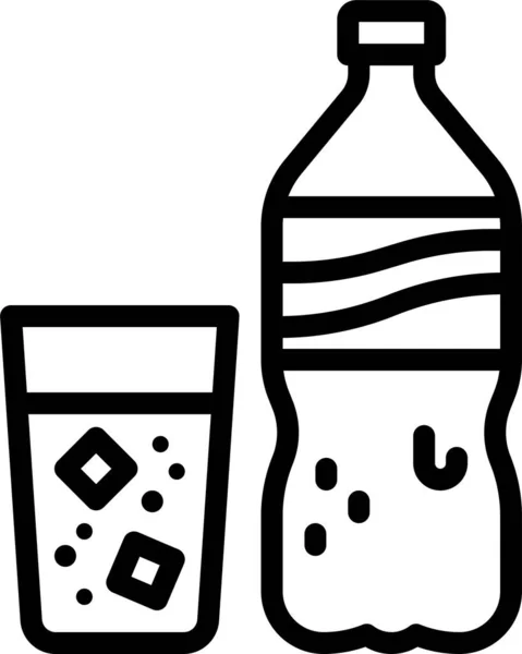 Bebida Refrigerante Ícone —  Vetores de Stock