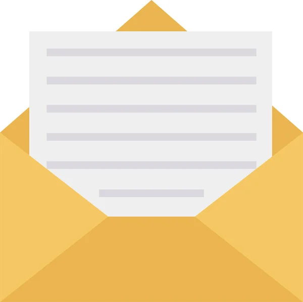 Значок Почтового Сообщения — стоковый вектор