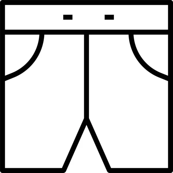 裤子时尚图标 — 图库矢量图片