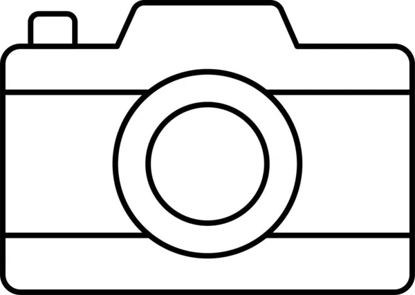 Kamera Foto Ikon — Stock vektor