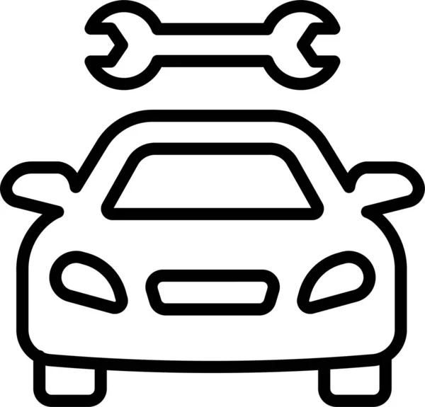 Ikona Naprawy Samochodów — Wektor stockowy