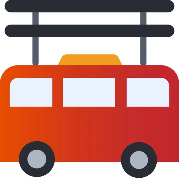 Vehículo Transporte Icono Transporte — Vector de stock