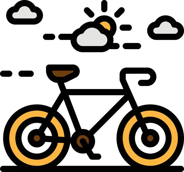 Vélo Vélo Icône Dans Catégorie Famille Maison — Image vectorielle
