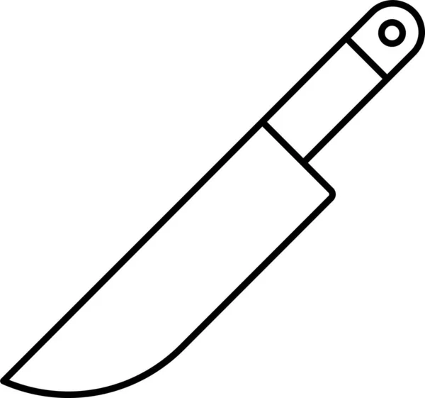 Hallobetween Kill Knife Icon Hallobetween Category — 图库矢量图片