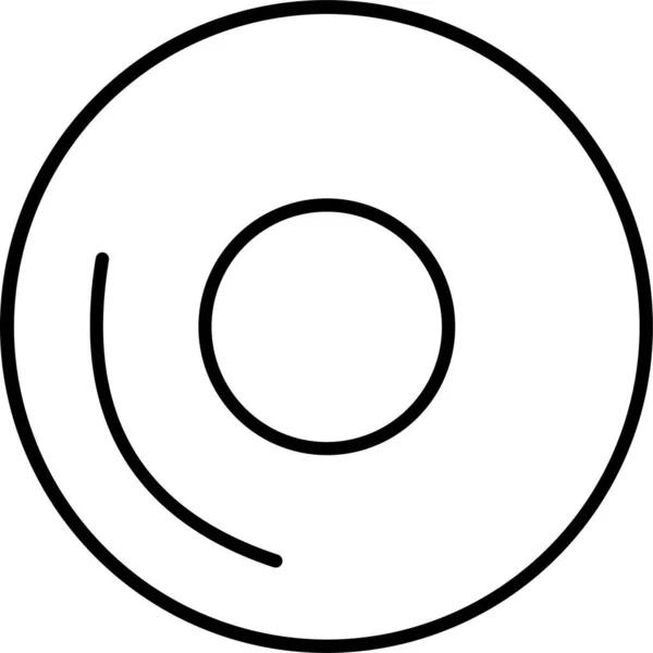 Dvd Symbol — Stockvektor