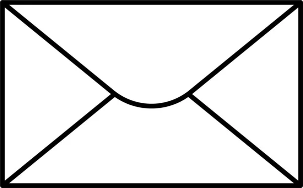 Enveloppe Mail Email Icône — Image vectorielle