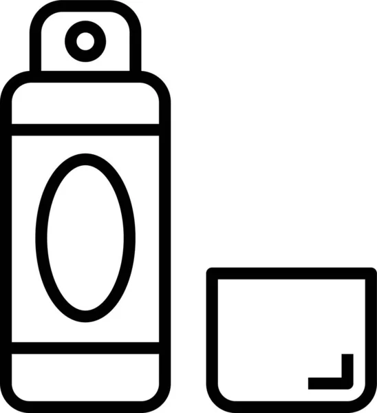 Perfume Cuerpo Spray Icono — Archivo Imágenes Vectoriales
