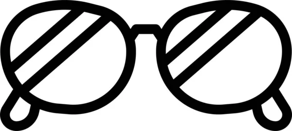 Zubehör Brillen Brille Symbol — Stockvektor