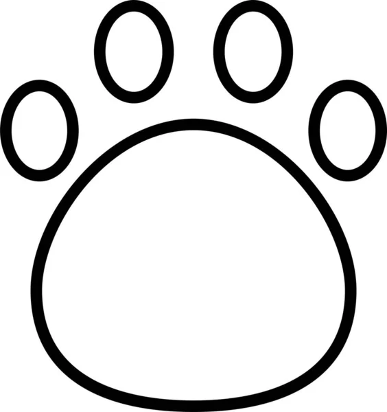 Иконка Собаки Стиле Наброска — стоковый вектор