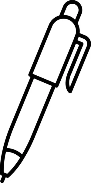 Bleistift Zeichnen Icon Bearbeiten — Stockvektor