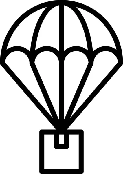 Luftballong Varm Ikon — Stock vektor