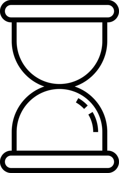 Hourglass Εικονίδιο Ρολόι Άμμο — Διανυσματικό Αρχείο