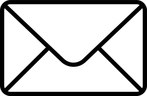 Kommunikation Mail — Stockvektor
