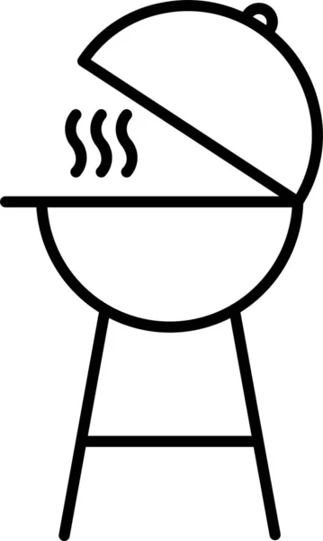 Barbeque Grill Bbq Icon — 스톡 벡터